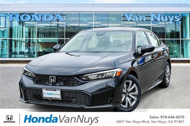 new 2025 Honda Civic car, priced at $25,400