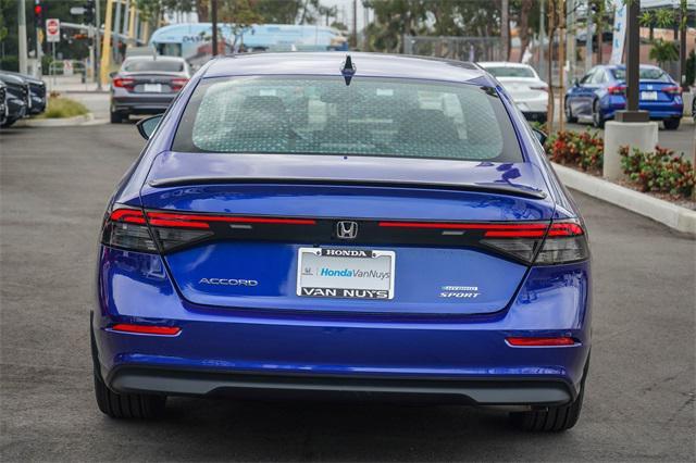 new 2024 Honda Accord Hybrid car, priced at $34,445