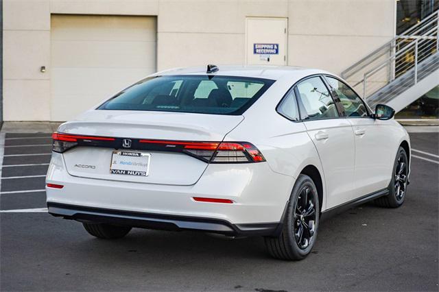 new 2025 Honda Accord car, priced at $32,210