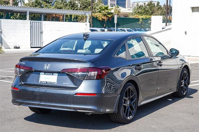 new 2025 Honda Civic Hybrid car, priced at $30,100