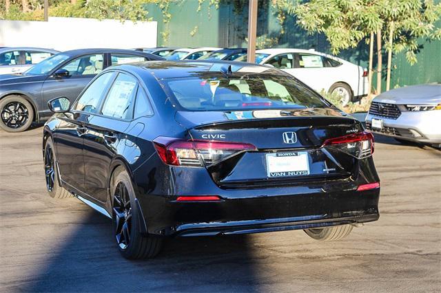 new 2025 Honda Civic Hybrid car, priced at $30,100