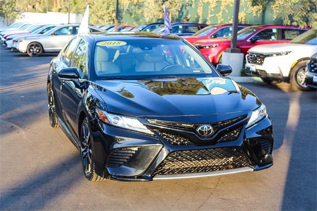 used 2018 Toyota Camry car, priced at $21,659