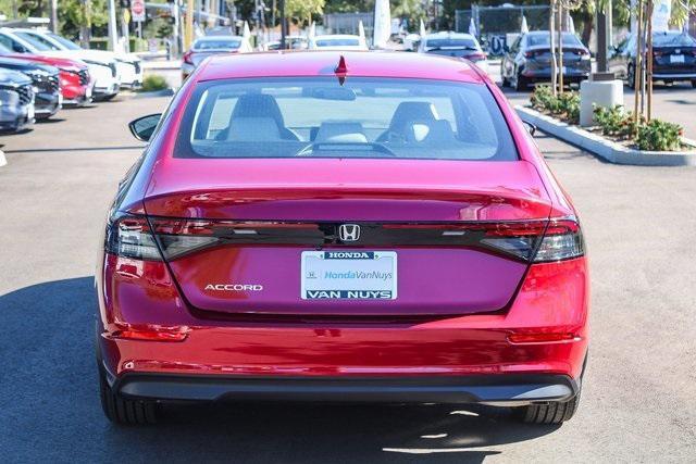 new 2024 Honda Accord car, priced at $31,460