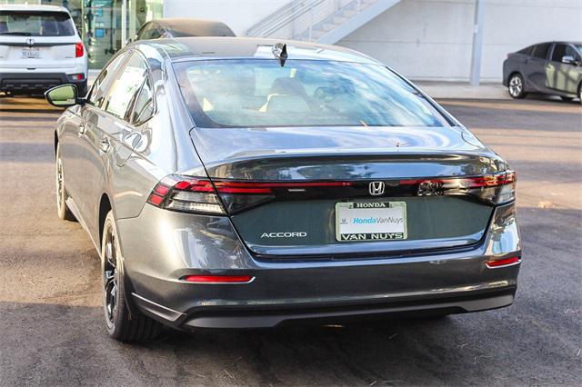 new 2025 Honda Accord car, priced at $31,655