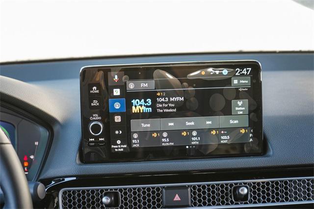 new 2025 Honda Civic Hybrid car, priced at $34,755