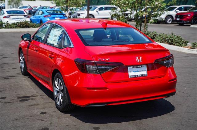 new 2026 Honda Civic car, priced at $25,745