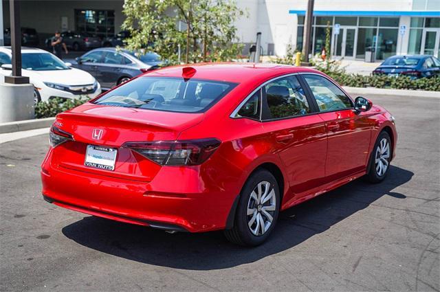 new 2026 Honda Civic car, priced at $25,745