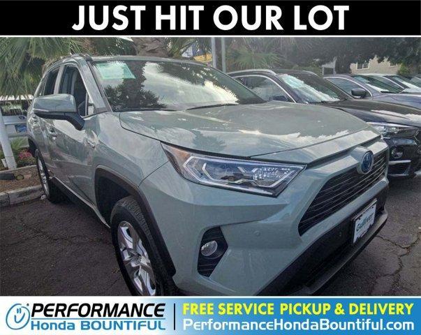 used 2021 Toyota RAV4 Hybrid car, priced at $34,078