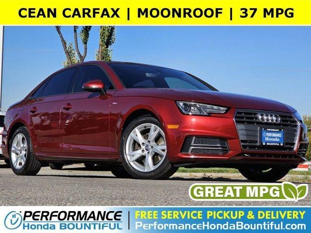 used 2018 Audi A4 car, priced at $18,031