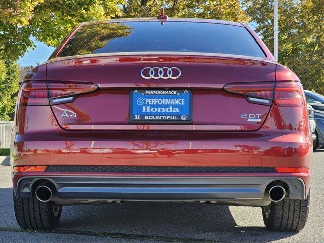 used 2018 Audi A4 car, priced at $18,031