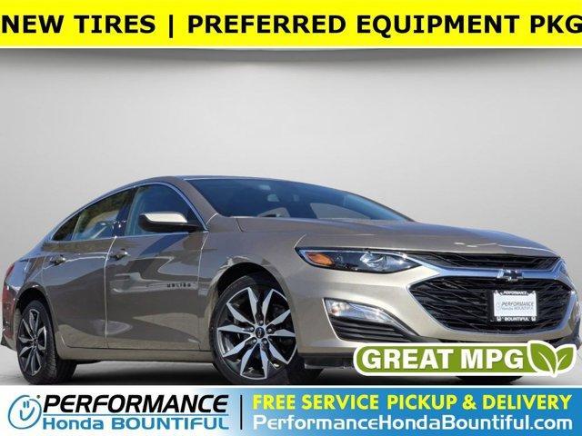 used 2022 Chevrolet Malibu car, priced at $16,442