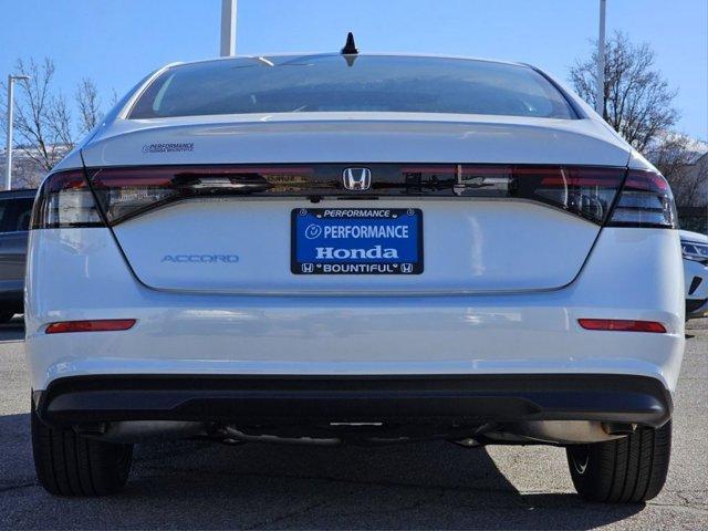 new 2025 Honda Accord car, priced at $30,895