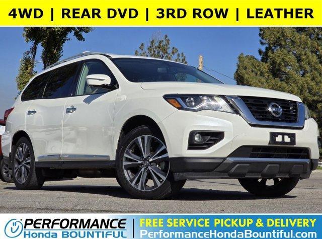 used 2018 Nissan Pathfinder car, priced at $17,000