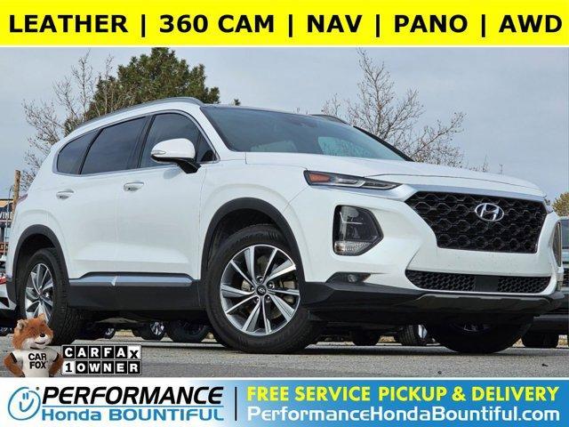 used 2019 Hyundai Santa Fe car, priced at $18,889