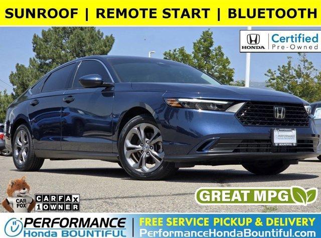 used 2024 Honda Accord car, priced at $25,691