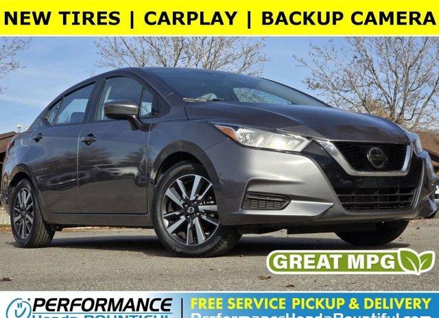 used 2021 Nissan Versa car, priced at $11,499