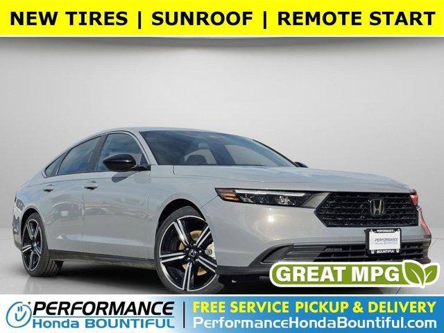 used 2023 Honda Accord Hybrid car, priced at $23,976