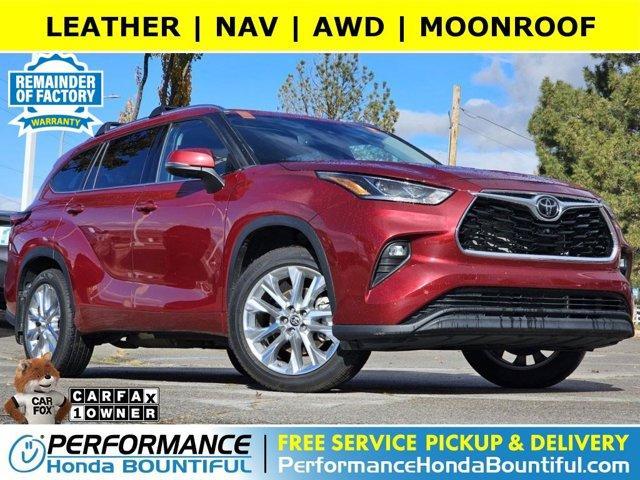 used 2022 Toyota Highlander car, priced at $39,478