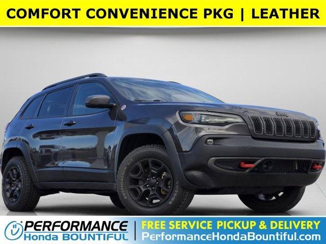 used 2021 Jeep Cherokee car, priced at $19,801