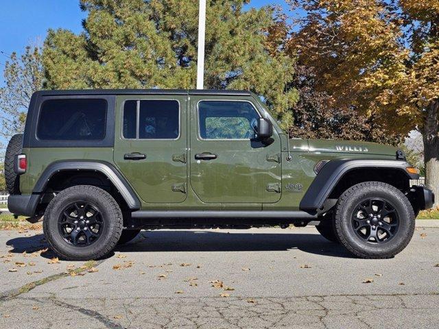 used 2021 Jeep Wrangler Unlimited car, priced at $30,567