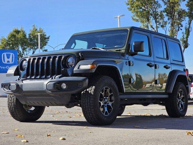 used 2021 Jeep Wrangler Unlimited car, priced at $30,567