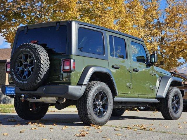 used 2021 Jeep Wrangler Unlimited car, priced at $30,567