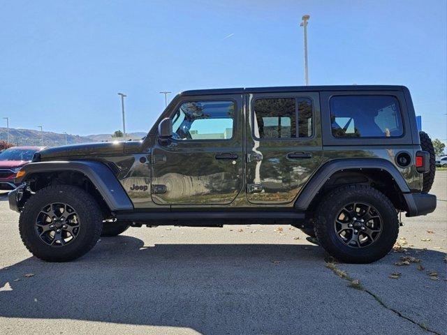 used 2021 Jeep Wrangler Unlimited car, priced at $30,567