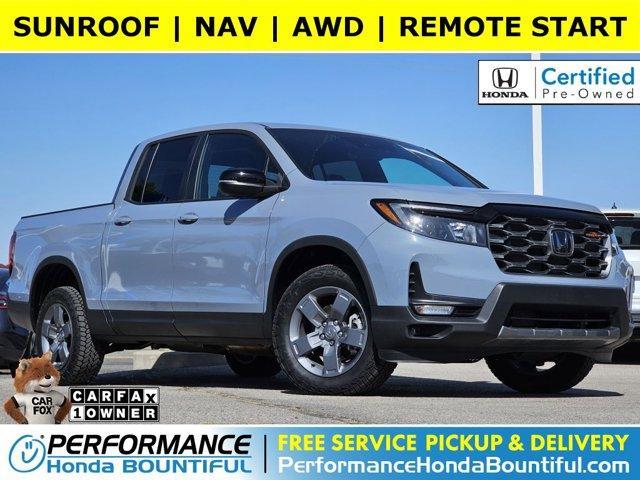 used 2024 Honda Ridgeline car, priced at $39,233