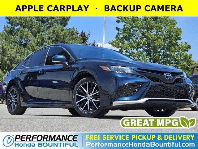 used 2021 Toyota Camry car, priced at $22,097