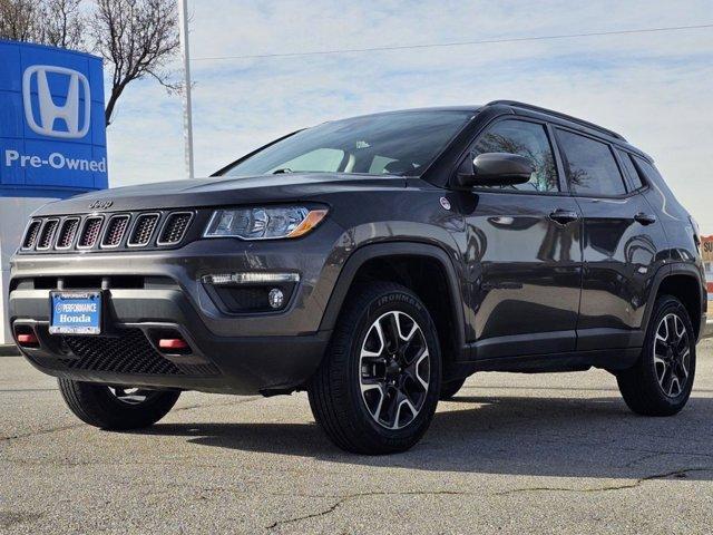 used 2021 Jeep Compass car, priced at $18,123