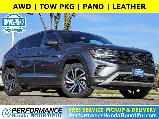 used 2021 Volkswagen Atlas Cross Sport car, priced at $30,311