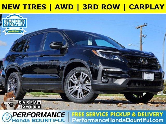 used 2022 Honda Pilot car, priced at $32,948