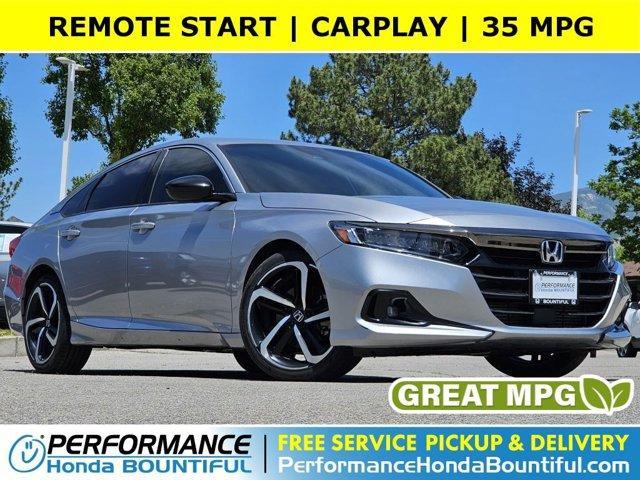 used 2022 Honda Accord car, priced at $27,282
