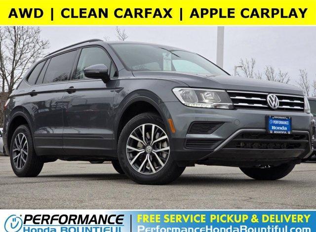 used 2021 Volkswagen Tiguan car, priced at $16,516