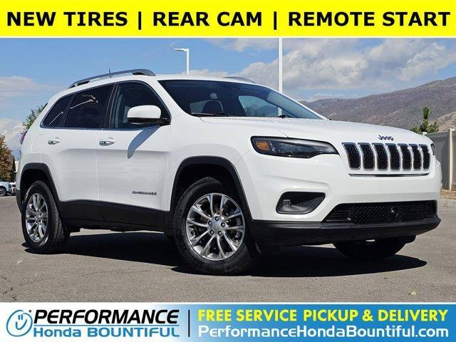 used 2021 Jeep Cherokee car, priced at $15,285