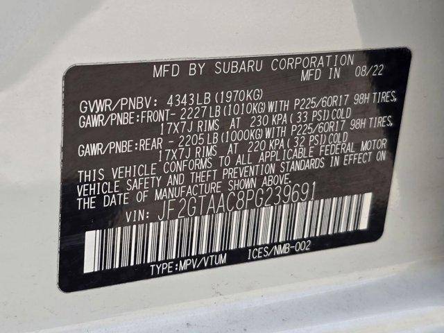 used 2023 Subaru Crosstrek car, priced at $24,242