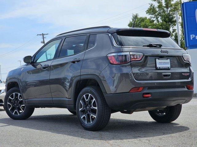 used 2021 Jeep Compass car, priced at $18,557