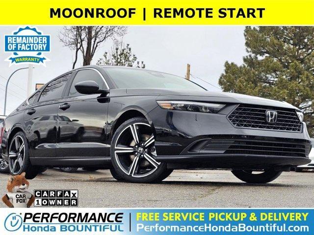 used 2024 Honda Accord Hybrid car, priced at $26,890