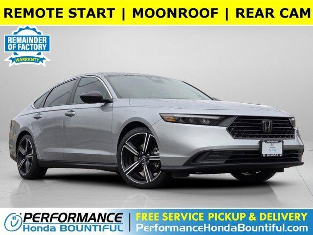 used 2023 Honda Accord Hybrid car, priced at $26,542