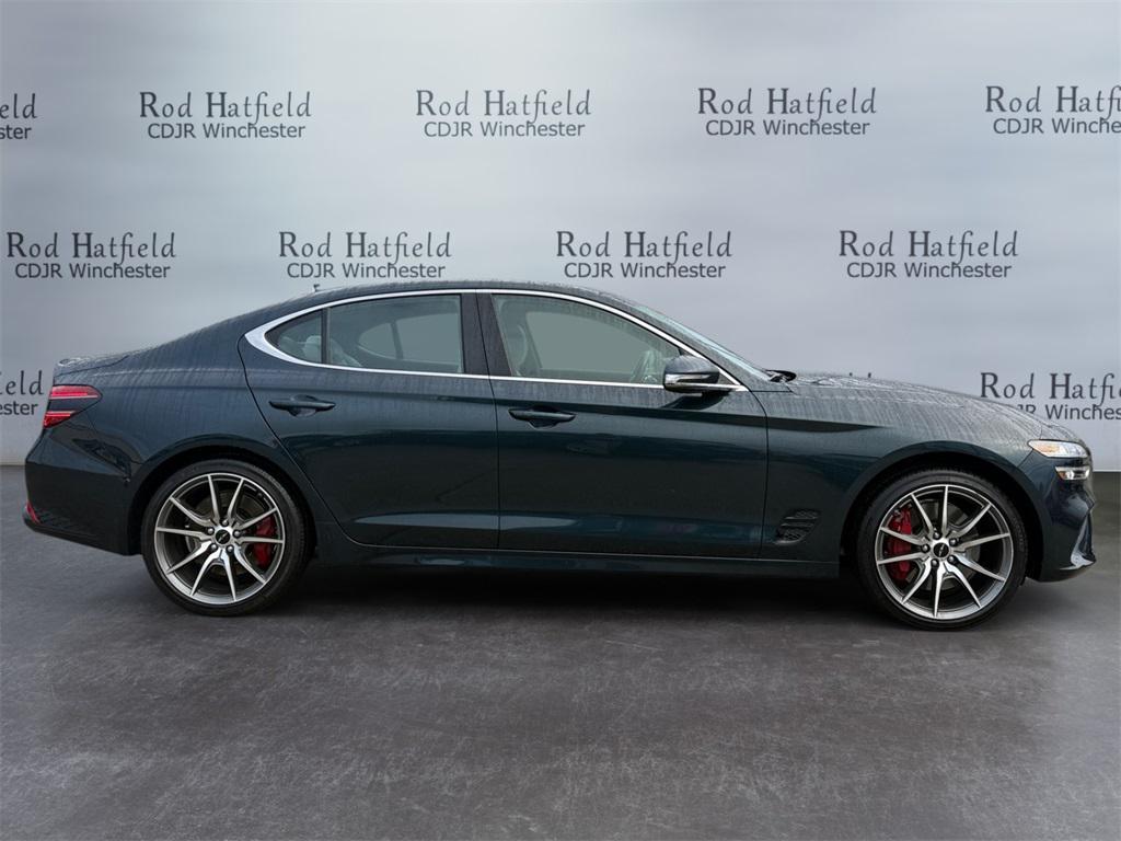 used 2025 Genesis G70 car, priced at $30,788