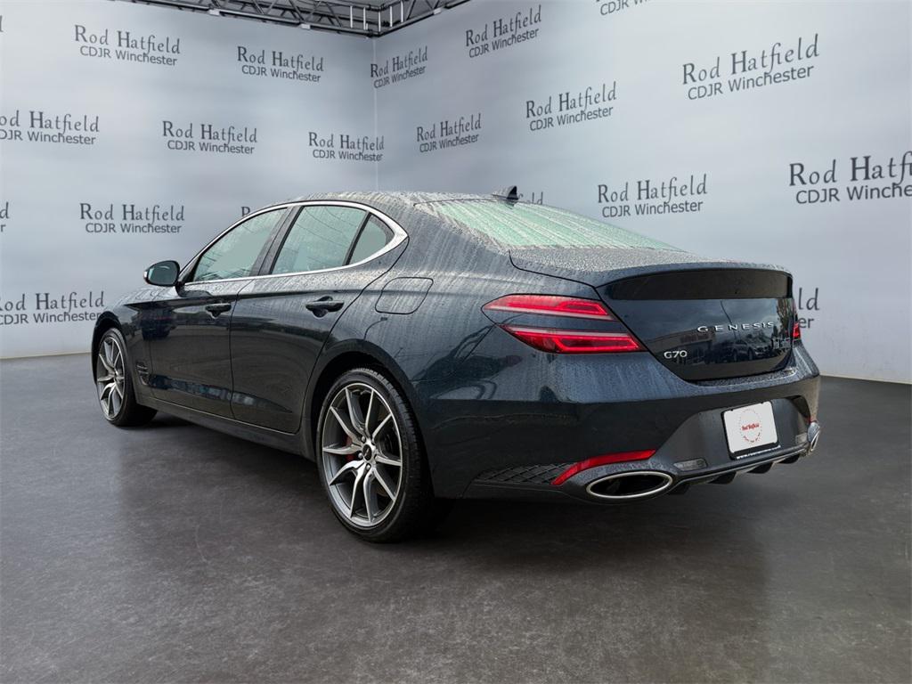 used 2025 Genesis G70 car, priced at $30,788