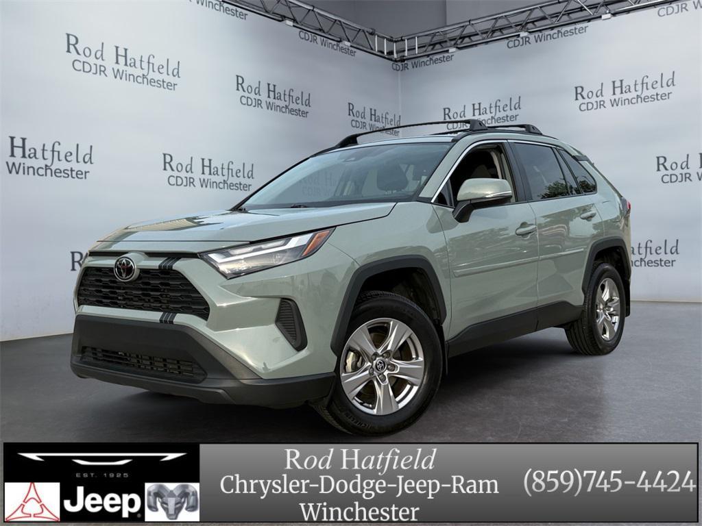 used 2022 Toyota RAV4 car, priced at $29,488