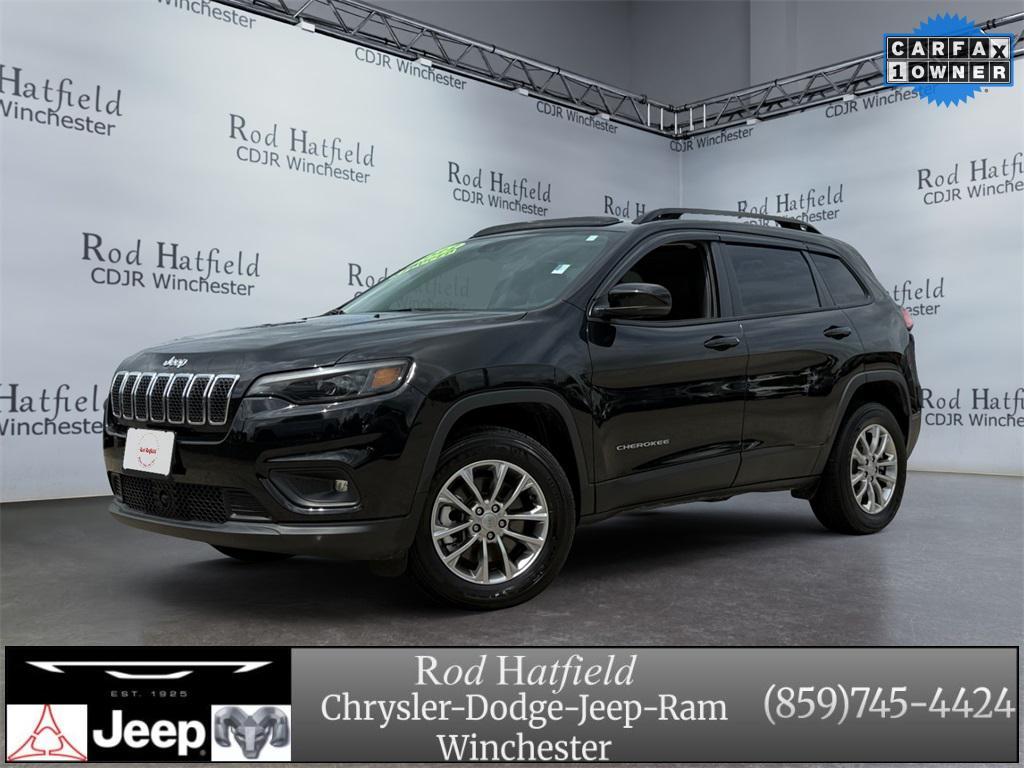 used 2022 Jeep Cherokee car, priced at $22,488