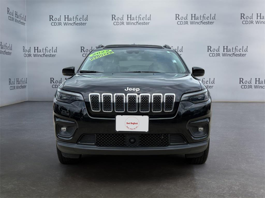 used 2022 Jeep Cherokee car, priced at $22,488
