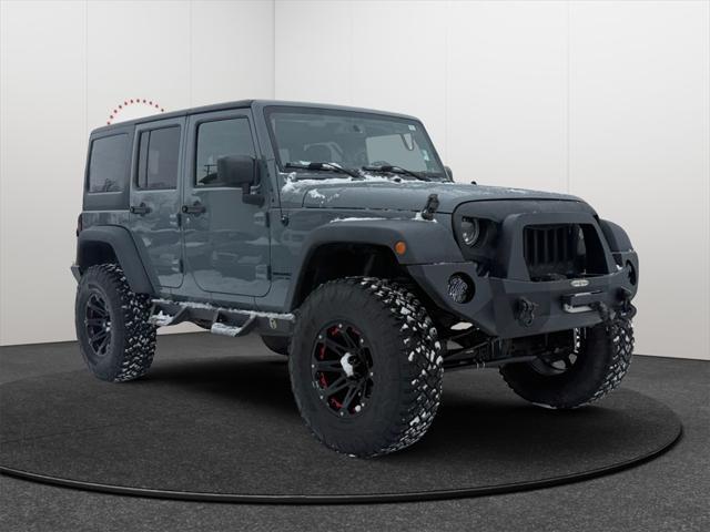 used 2015 Jeep Wrangler Unlimited car, priced at $19,788