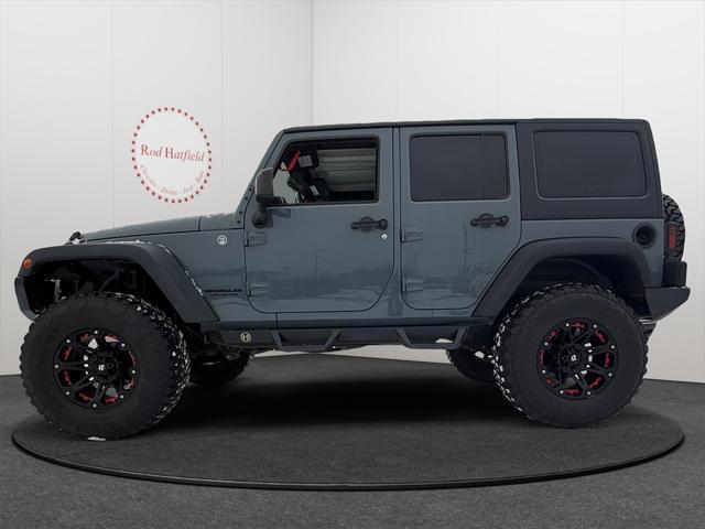 used 2015 Jeep Wrangler Unlimited car, priced at $19,788