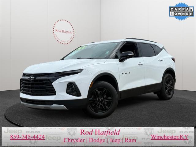 used 2022 Chevrolet Blazer car, priced at $23,488