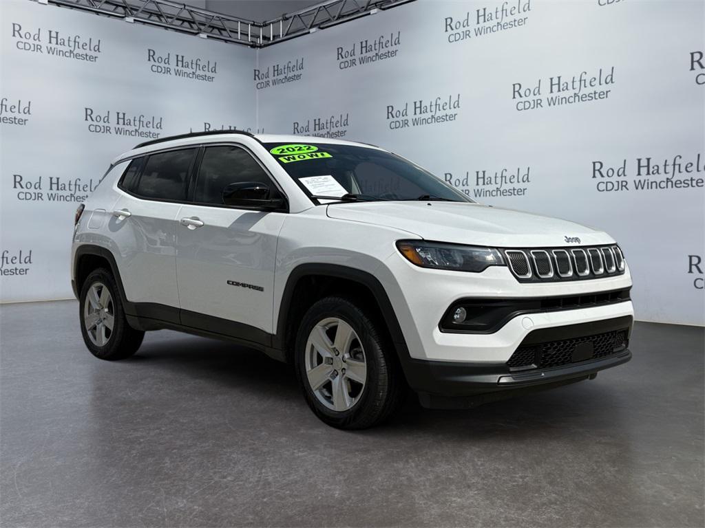 used 2022 Jeep Compass car, priced at $20,988