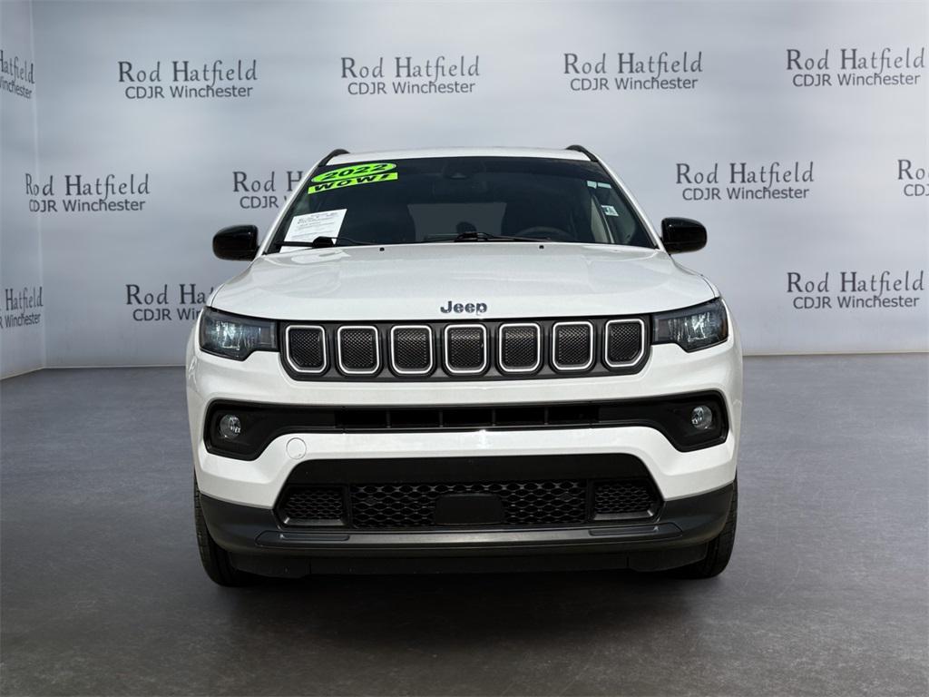 used 2022 Jeep Compass car, priced at $20,988