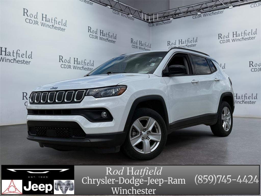 used 2022 Jeep Compass car, priced at $22,688